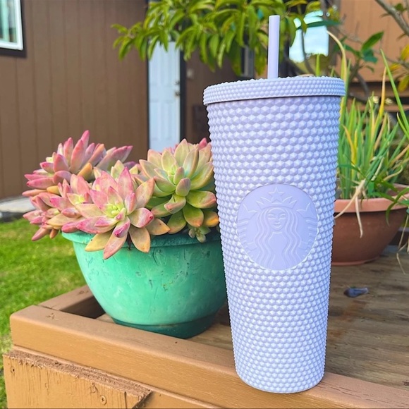 Starbucks Other - 💜STARBUCKS Matte Lilac Lavender Studded Tumbler Cup💜 RARE❌‼️LAST ONE AVAIL❌‼️